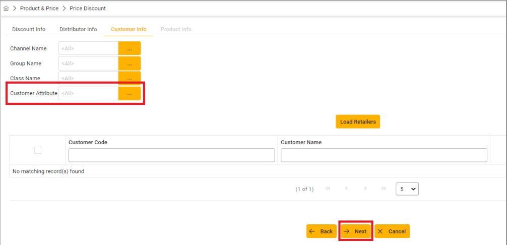 Botree DMS Price discount by customer attributes