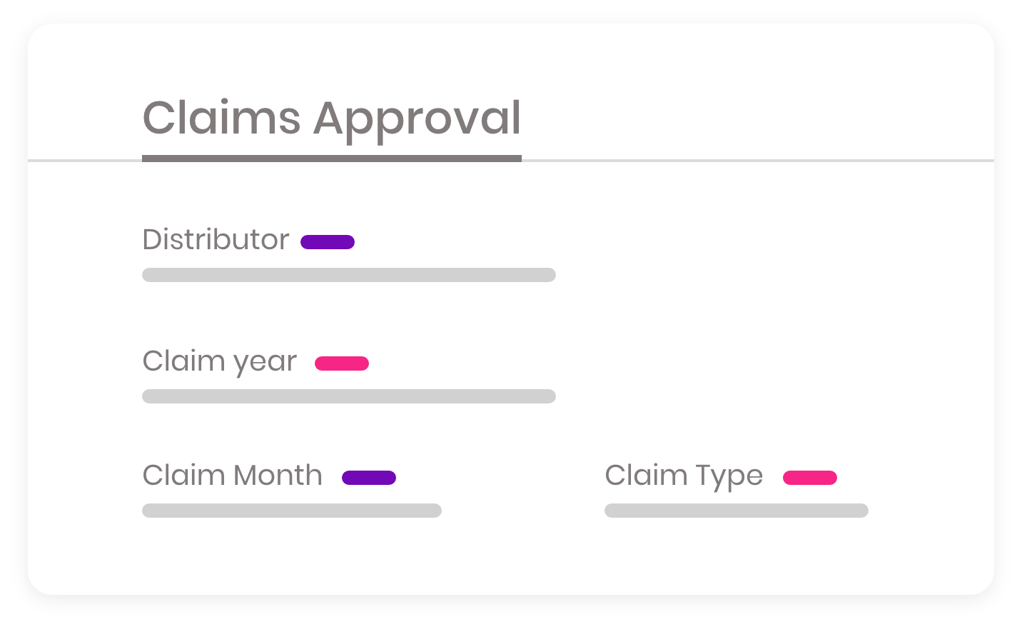 Claims Approval